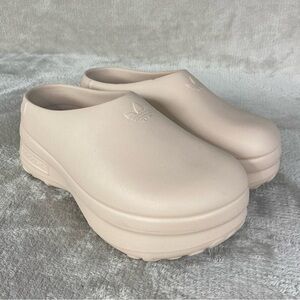 adidas | Shoes | Adidas Adifoam Stan Smith Womens Clog Mules Size 6 Taupe  Beige Foam Comfort | Poshmark